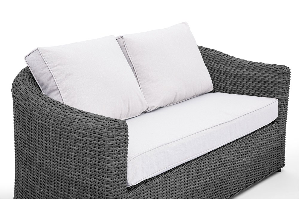 Luxury Rattan 4 Seater Sofa Set in Stone | Primrose Living