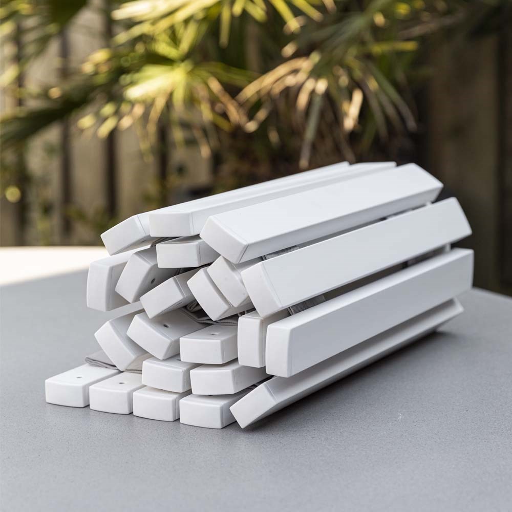 Aluminium Flexible Serving Tray in White