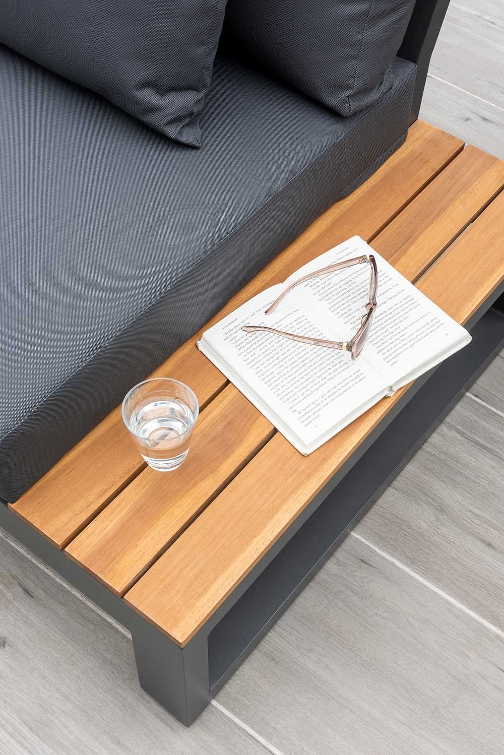 Soho Weatherproof Corner Sofa Set with Side Tables by Norfolk Leisure