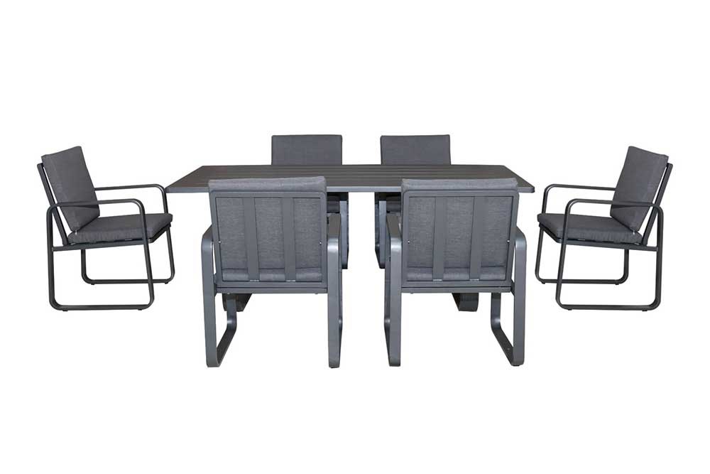 Babingley 6 Seater Dining Set by Norfolk Leisure