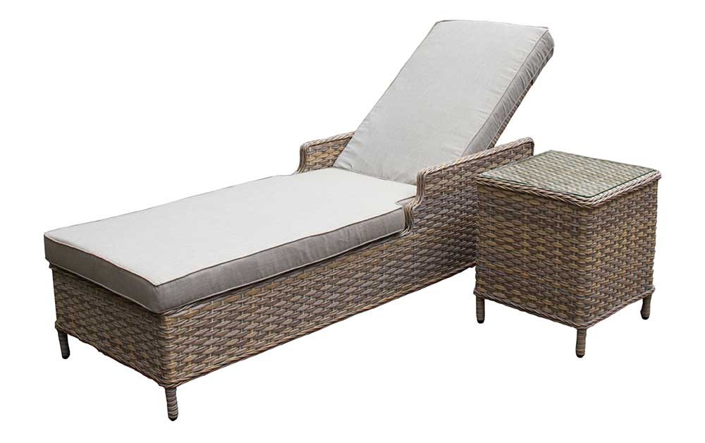Wroxham Lounger & Coffee Table Set