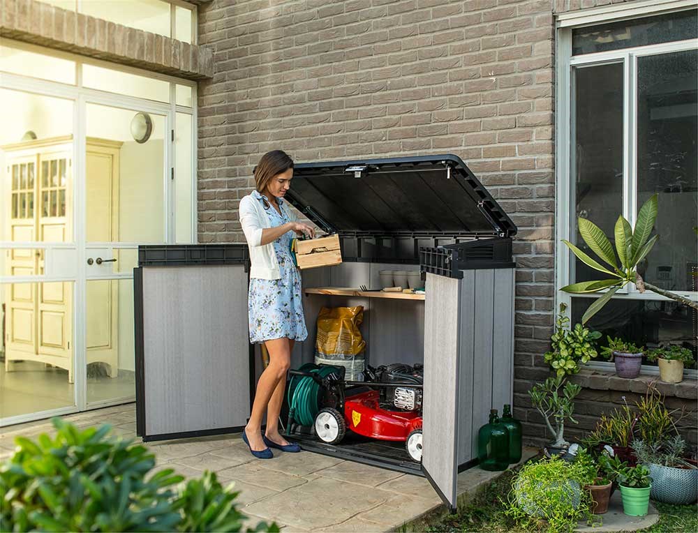 Elite Duotech Weatherproof Outdoor Storage Box by Norfolk Leisure