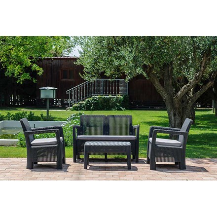 Tarifa Lounge Set with Armchairs & Coffee Table by Norfolk Leisure