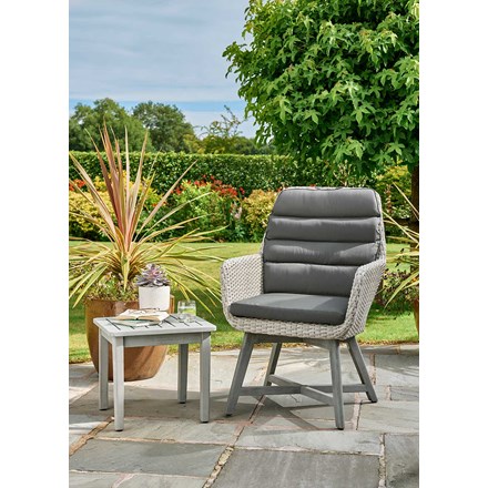 Chedworth Garden Chair & Side Table by Norfolk Leisure