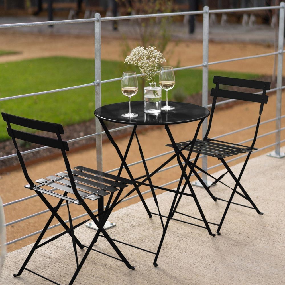 Metal Folding Bistro Set