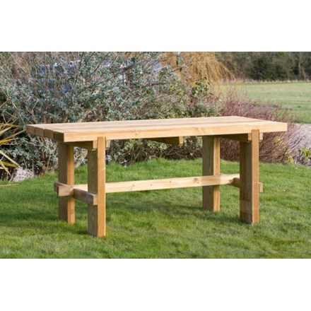 1.8m (5ft 10in) Rebecca Wooden Table by Zest 4 Leisure®