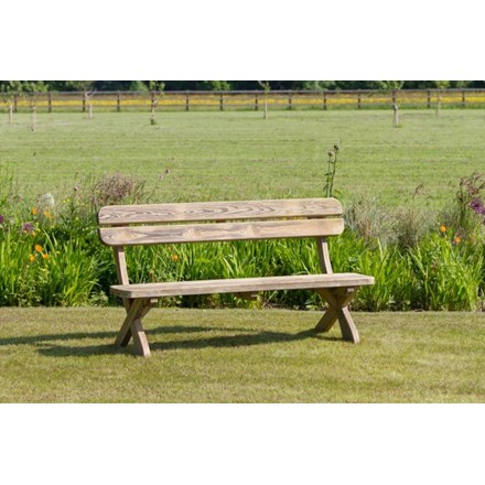 1.6m (5ft 3in) Harriet Wooden Garden Bench by Zest 4 Leisure®