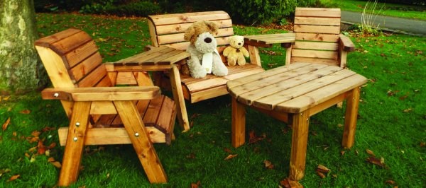 Little Fella's Redwood Childrens' Multi Companion Seat with Table