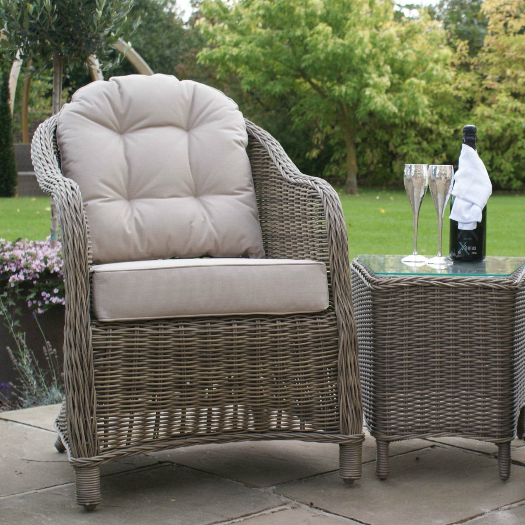 Winchester 2 Seater Rattan Lounge Set