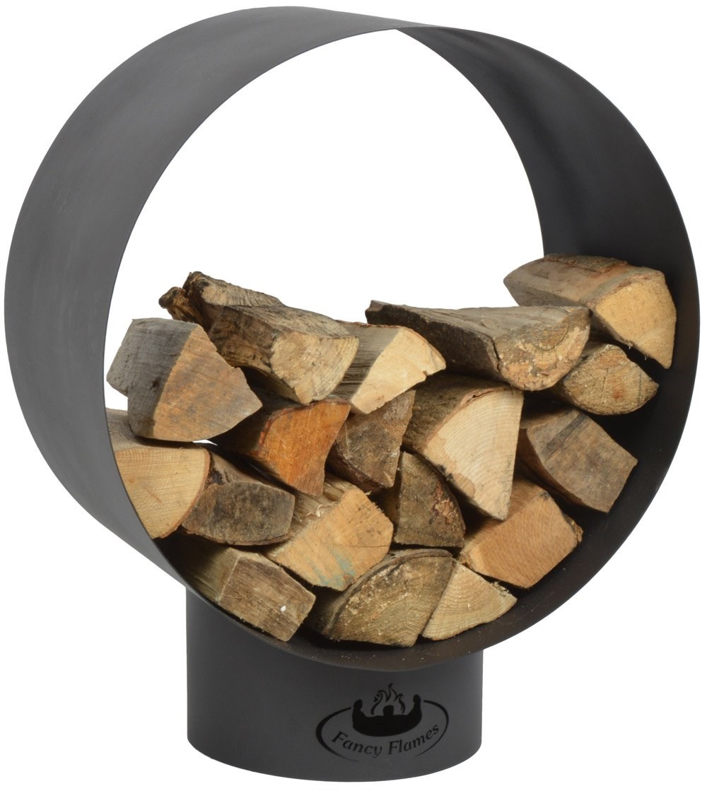 Round Steel Log Store