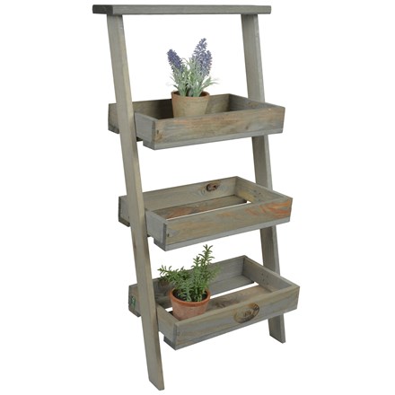Outdoor Lean-to Plant Ladder -73cm