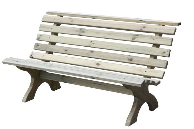 Lily 1.5m (4ft 11in) Wooden Garden Bench