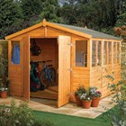 9ft x 18ft Double Door Apex Workshop by Rowlinson®
