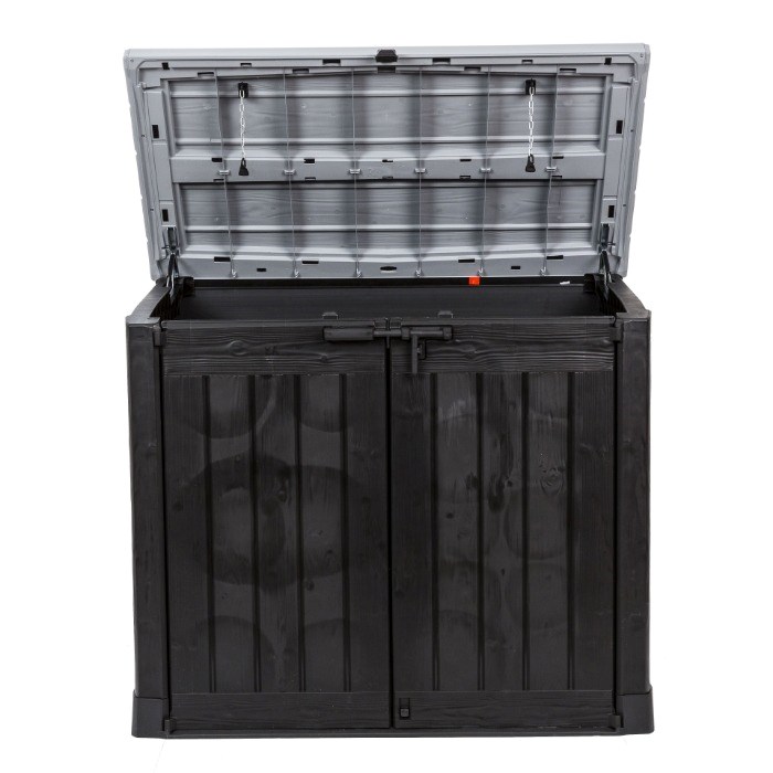 Keter 1200L Hideaway Storage Shed and Bin Store