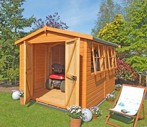 Bison Heavy Duty Apex Shed 10 x 8 ft (305 x 244 cm)