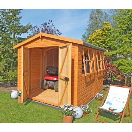 Bison Heavy Duty Apex Shed 12 x 10ft (366 x 305cm)