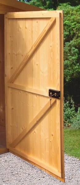 Security Pent Shed 8 x 6ft (244 x 183cm)