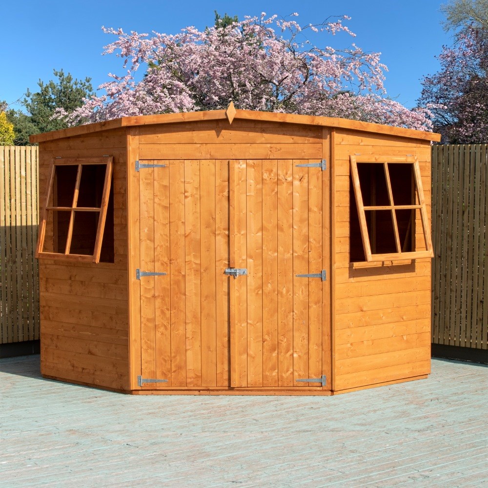 Corner Shed 7 x 7 Pressure Treated