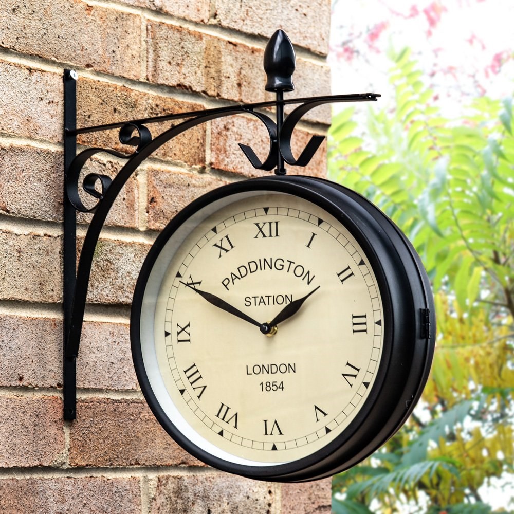 Paddington Station 26cm (10.4\) Garden Wall Clock - by About Time™