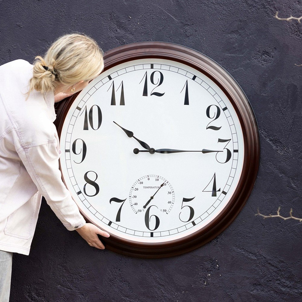Perfect Time Radio Controlled Outdoor Garden Clock | About Time™