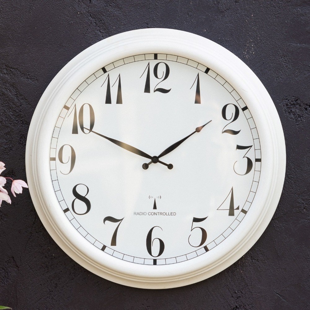 Radio Controlled Outdoor Wall Clock