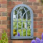 76cm Slate Eden Home and Garden Mirror by Smart Garden
