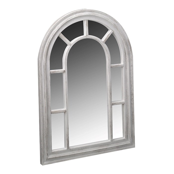 Silvergris Arcadia Arched Wall Mirror