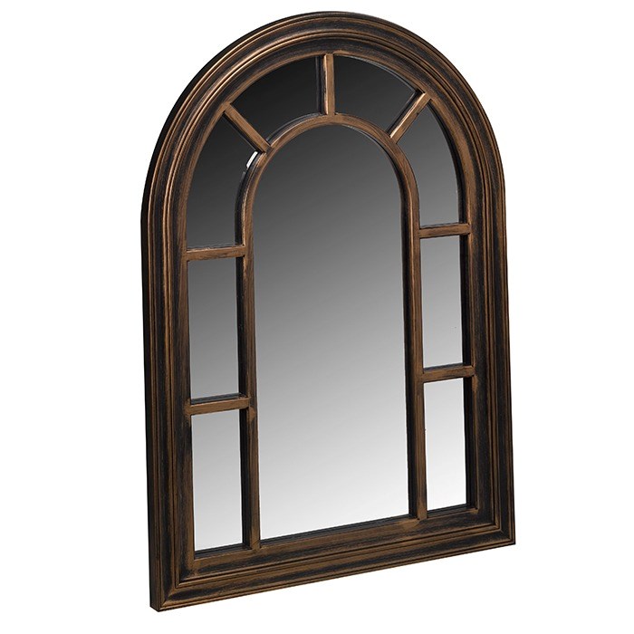 Coppergris Arcadia Arched Wall Mirror