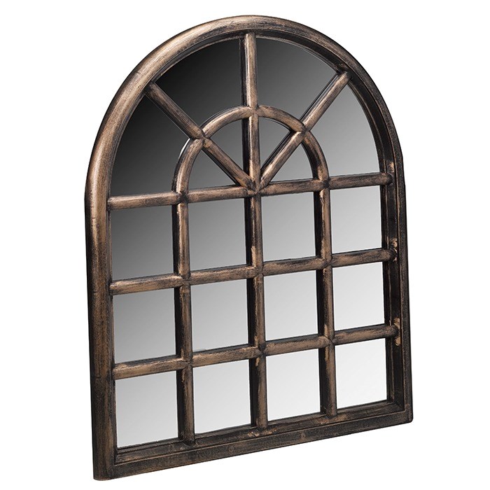 Coppergris Bellevue Arched Wall Mirror