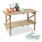 4' Lacewing™ 2 Tier Easy Store Greenhouse Staging