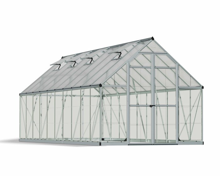 Palram - Canopia Balance 8x20 Extended - Silver 8' x 20'