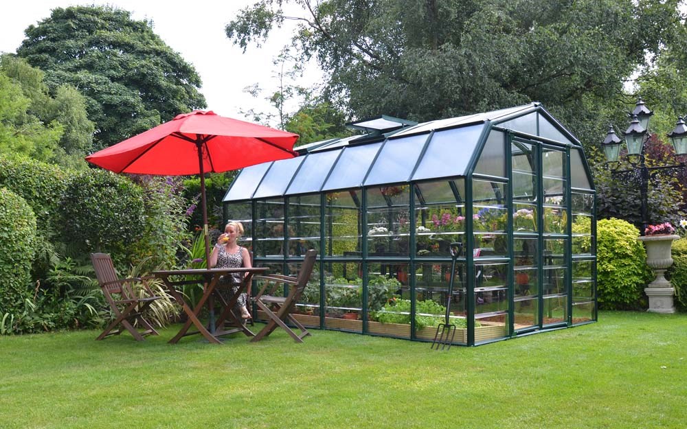 Palram - Canopia Grand Gardener Clear Greenhouse 8x12 9' x 13'