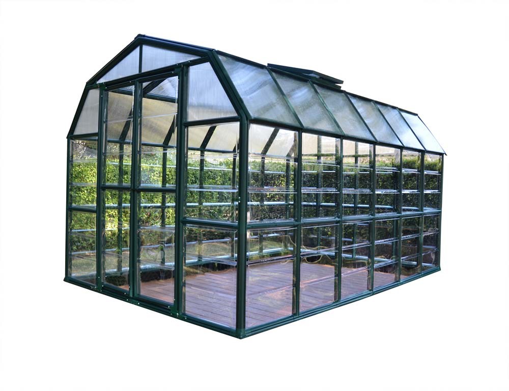 Palram - Canopia Grand Gardener Clear Greenhouse 8x12 9' x 13'