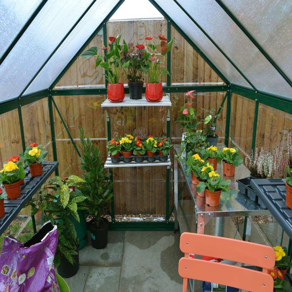 Palram - Canopia Hybrid Greenhouse 6x10 - Green