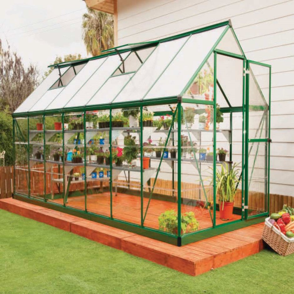Palram - Canopia Hybrid Greenhouse 6x14 - Green