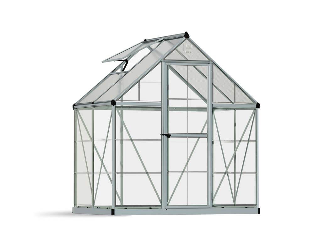 Palram - Canopia Hybrid Greenhouse 6x4 - Silver