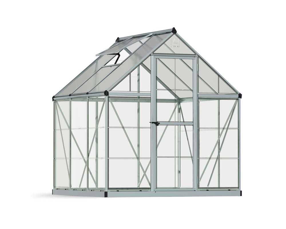 Palram - Canopia Hybrid Greenhouse 6x6 - Silver