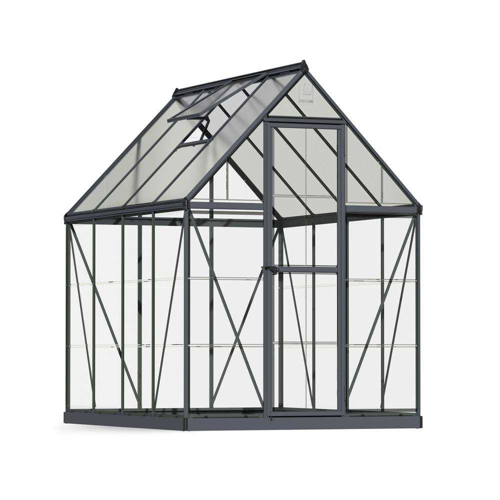 Palram - Canopia Hybrid Greenhouse 6x8 - Grey