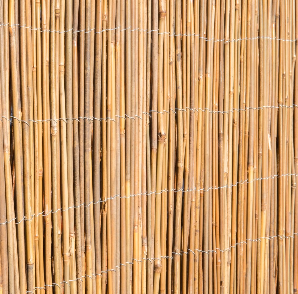 Bamboo Cane Natural Fencing Screening 4.0m x 1.5m (13ft 1in x 5ft) | Papillon™