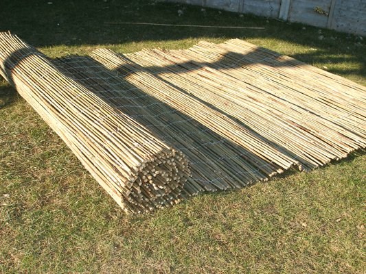 Bamboo Cane Natural Fencing Screening 4.0m x 1.5m (13ft 1in x 5ft) | Papillon™