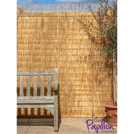 Peeled Reed Natural Fencing Screening | By Papillon™