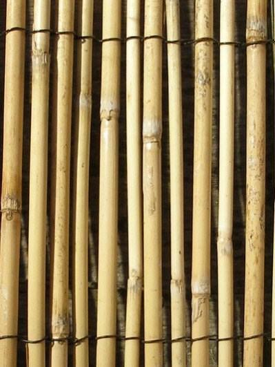 4m Peeled Reed Natural Fence Screening Roll