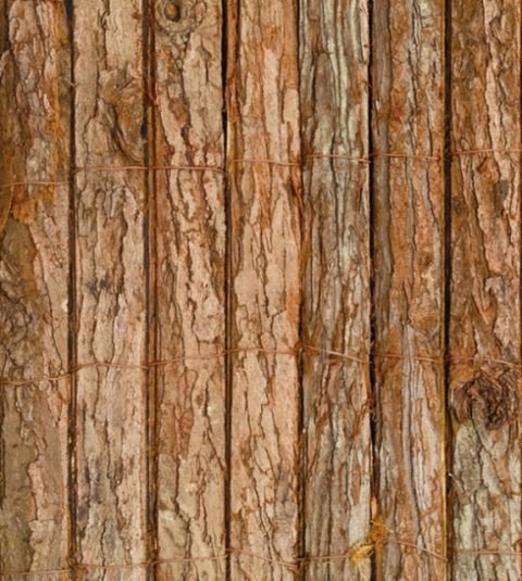 4m Bark Natural Fence Screening Roll