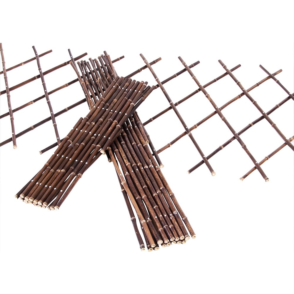 Black Bamboo Natural Expanding Trellis