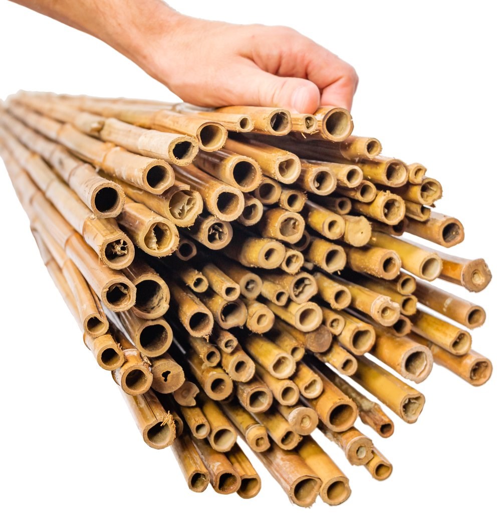 Thick Carbonised Caramel Bamboo Fencing Screening Roll | Papillon™