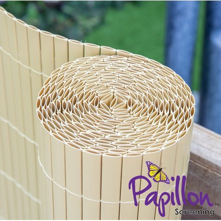 Bamboo Cane Artificial Fencing Screening 4.0m x 1.5m (13ft 1in x 5ft) - | Papillon™