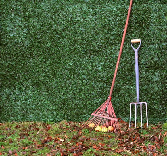 Conifer Hedge Artificial Fence Screening