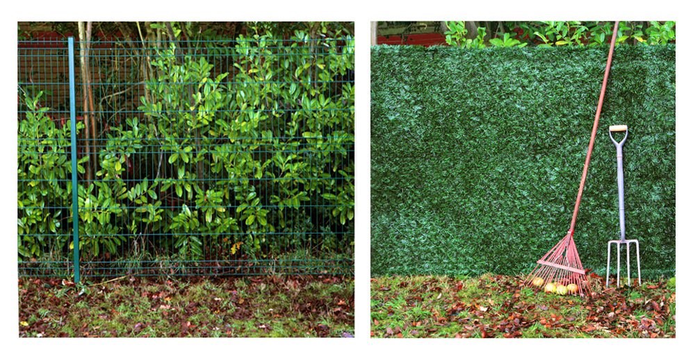 Conifer Hedge Artificial Fence Screening