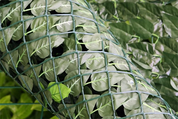 Ivy Hedge Artificial Fence Screening