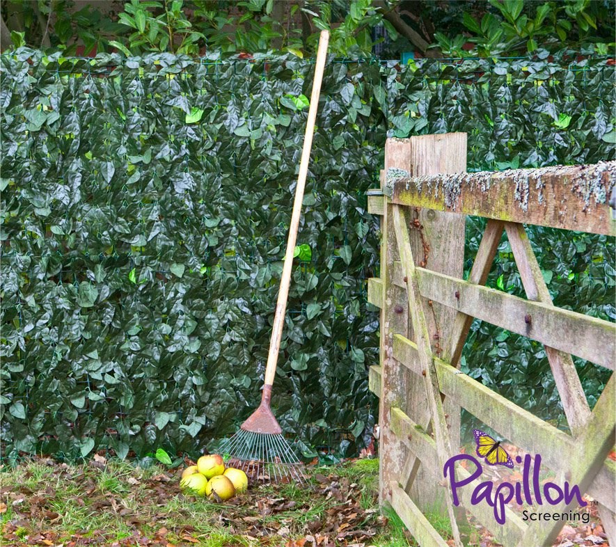 Ivy Hedge Artificial Fence Screening